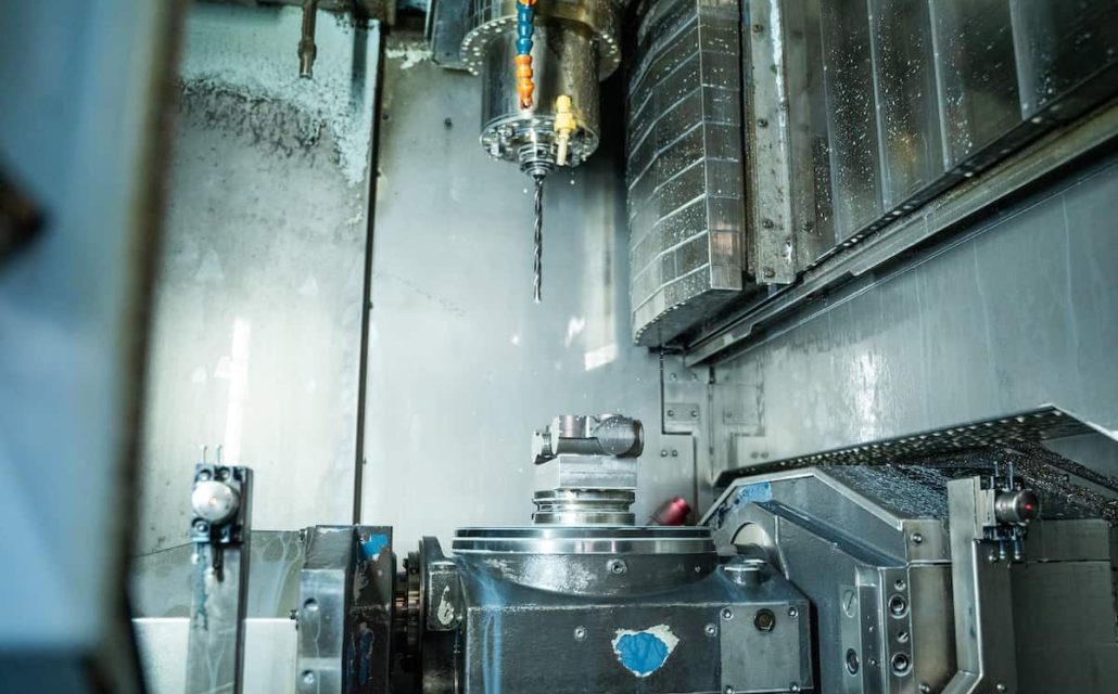 5 axis CNC machining in various material grades