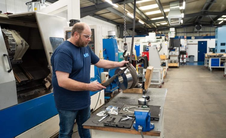 CNC turning of large parts UK